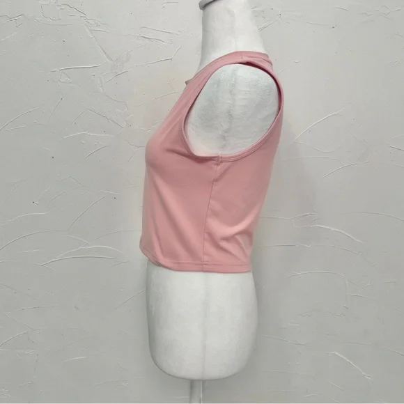 ZYIA Muted Pink Hi-Neck Stronger Tank - Picture 4 of 10